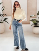 Dámský svetr ecru Dstreet model 21964140 - FashionStreet