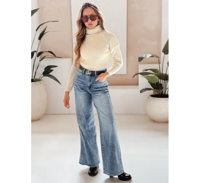 Dámský svetr ecru Dstreet model 21964140 - FashionStreet