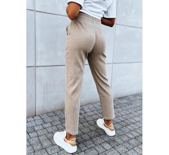 Dámské tepláky béžové Dstreet model 21970893 - FashionStreet Dámské tepláky béžové Dstreet model 21970893 - FashionStreet