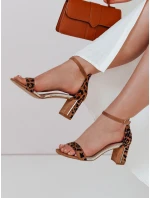 Dámske sandále SOFHEELS s leopardím vzorom FashionStreet ZY0791 Dámske sandále SOFHEELS s leopardím vzorom FashionStreet ZY0791