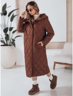 Dámská zimní bunda prošívaná hnědá Dstreet model 21990478 - FashionStreet