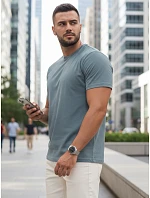 Pánska klasická petrolejová košeľa FashionStreet RX5678