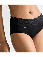 Sloggi Romance - midi nohavičky z bavlny Supima® s čipkou Sloggi