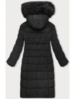 Černá dámská zimní bunda s kapucí model 21247004 - J.STYLE