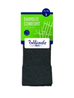 model 15437488 klasické pánské ponožky BAMBUS COMFORT SOCKS  černá - Bellinda