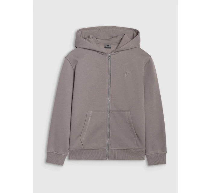 Chlapecká mikina s kapucí model 21756972 - 4F Chlapecká mikina s kapucí model 21756972 - 4F