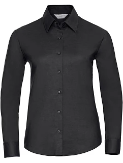 Halenka Oxford s dlouhým rukávem 11. black model 22475204 - Russell Athletic