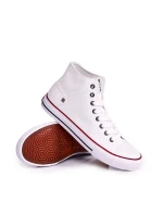 Pánské klasické vysoké tenisky BIG STAR model 21545604 Bílé - Big Star Shoes