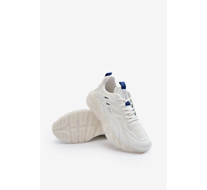 Buty Sportowe Sneakersy Męskie HI-POLY SYSTEM Big Star NN174383 Białe