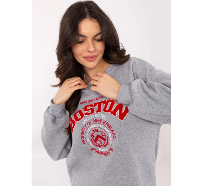 Mikina EM BL 617 15.51P svetlo šedá