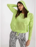 Dámsky sveter LC SW 0237.26P svetlo zelený Dámsky sveter LC SW 0237.26P svetlo zelený