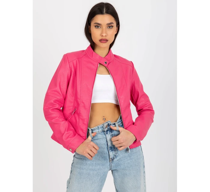 Dámska bunda NM KR G103.00P tmavo ružová - FPrice