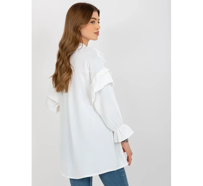 Dámská košile TW KS BI model 18048998 ecru - FPrice Dámská košile TW KS BI model 18048998 ecru - FPrice