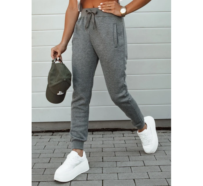 Dámske tepláky FITS tmavo šedé UY2185 Dámske tepláky FITS tmavo šedé UY2185