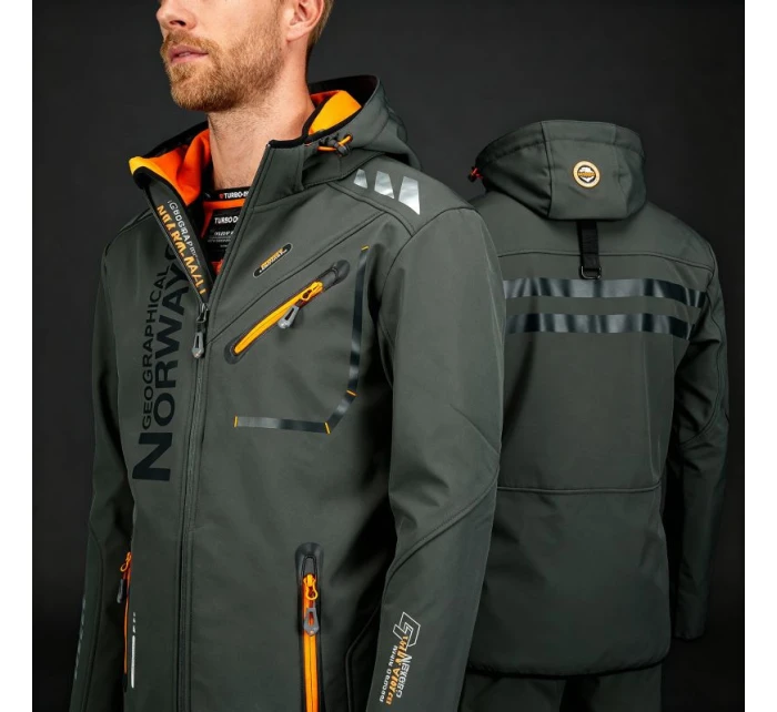 Softshellová bunda DB 068 M Grey / Orange model 21182056 - Geographical Norway