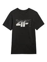 Pánske tričko 4F M2359 deep black 4FWAW25TTSHM2359 20S pánske