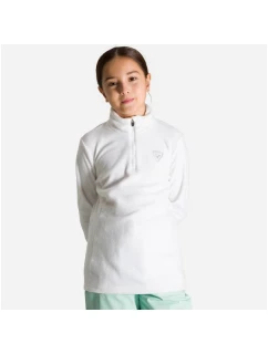 ROSSIGNOL Dievčenská mikina 1/2 Zip Fleece White