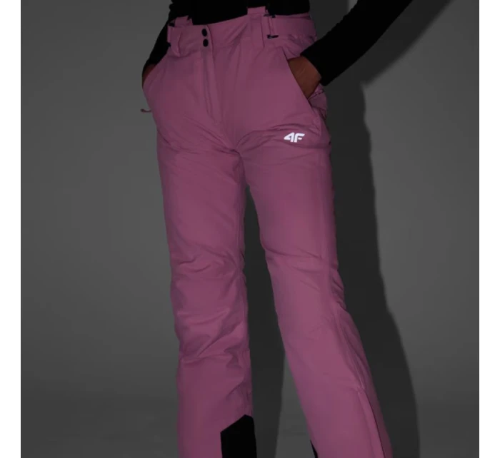 Dámske lyžiarske nohavice 4F FNK F1157 pink 4FWAW25TFTRF1157 54S dámske Dámske lyžiarske nohavice 4F FNK F1157 pink 4FWAW25TFTRF1157 54S dámske