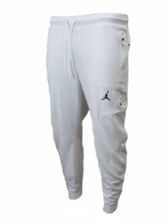 Pánske biele tepláky Air Jordan Dri-FIT Training Fleece - DQ7890-135