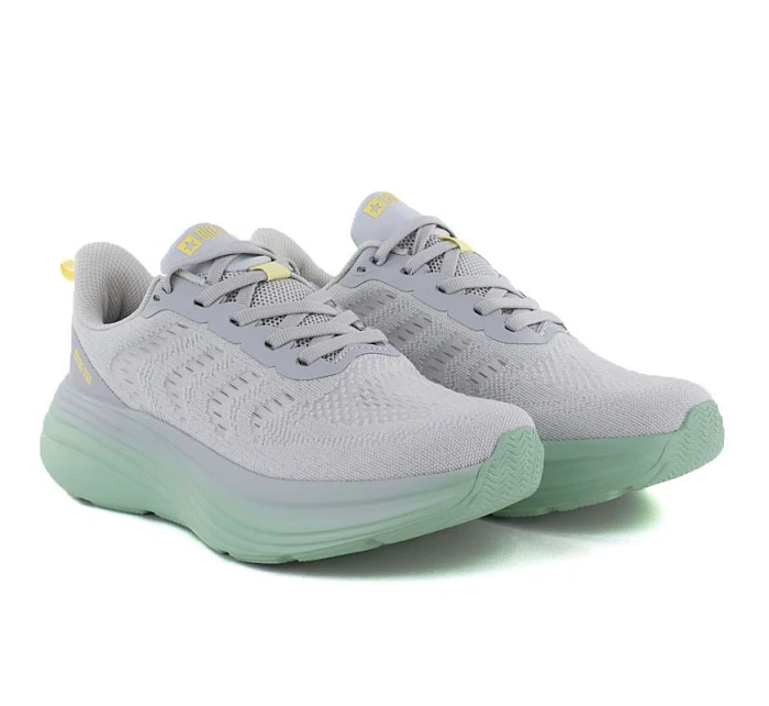 Dámska šedá športová obuv na platforme Big Star TT274048