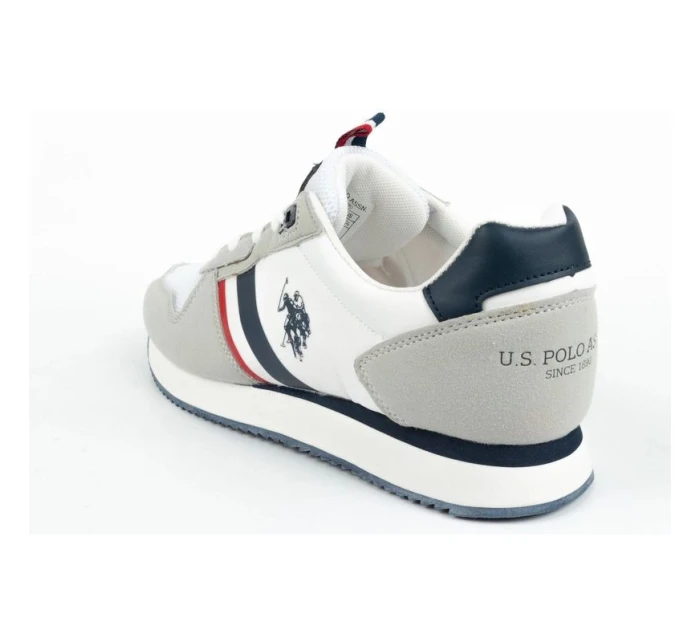 U.S. Polo ASSN. M NOBIL006-WHI športová obuv
