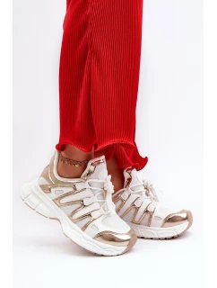 Dámské tenisky na masivní podrážce bílé model 21659040 - Boto