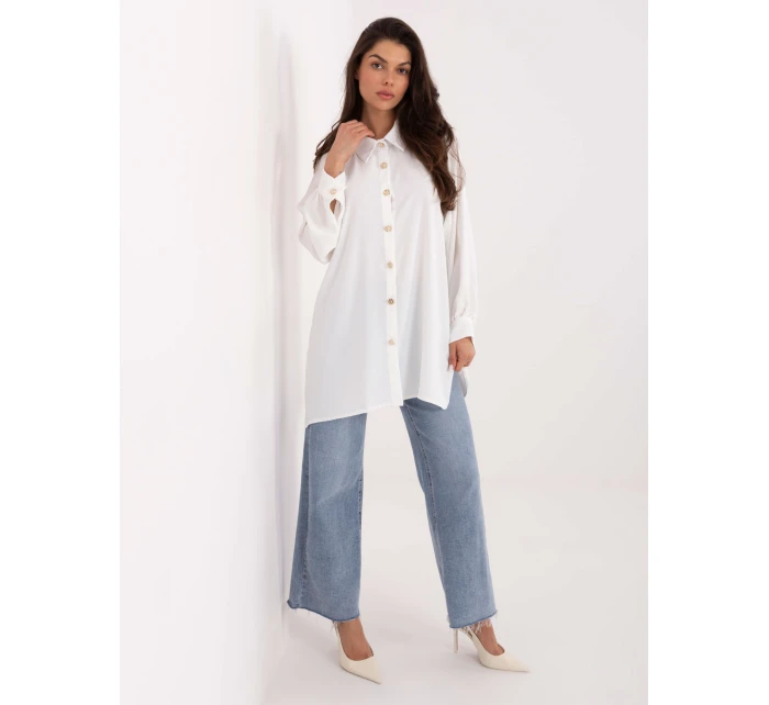 Koszula IT KS model 21776403 biały - FPrice Koszula IT KS model 21776403 biały - FPrice