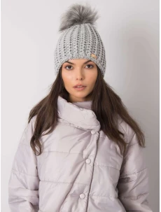 Dámska čiapka.17 sivá