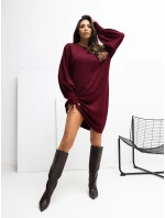 Sukienka RV SK model 21777640 bordowy - FPrice