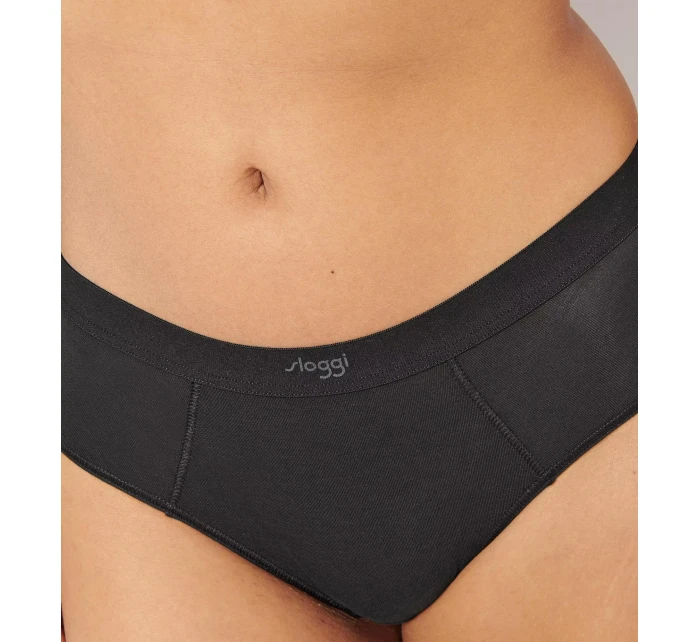 EVER Ease Hipster nohavičky - BLACK - black 0004 - SLOGGI EVER Ease Hipster nohavičky - BLACK - black 0004 - SLOGGI