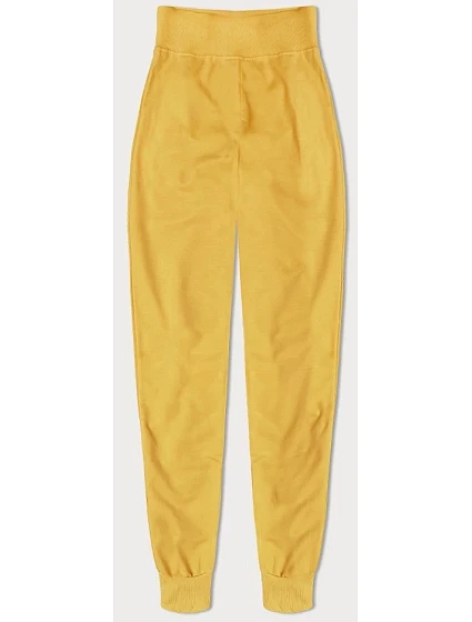Tenké žluté teplákové kalhoty model 21427435 - J.STYLE