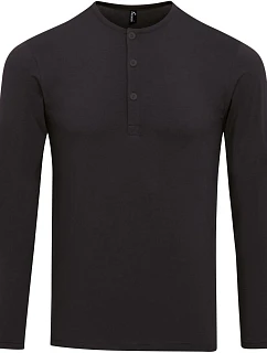 PR 218 Pánské tričko s dl. rukávy black model 22476465 - Premier