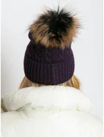 Dámska čiapka AT CZ 173501.44 tmavo fialová