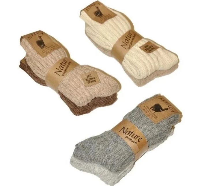 Ponožky 2ks Ulpio model 21857890 - Alpaka Natur