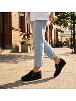 Dámske pohodlné čižmy Unisoft 8910 slip-on v maskáčoch