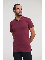 Pánské elastické piqué polo 10. fuchsia model 22473908 - Russell Athletic Pánské elastické piqué polo 10. fuchsia model 22473908 - Russell Athletic
