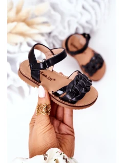 Dětské Sandály S Vzorem Černé model 21555432 - Boto