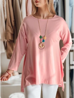 Dámska oversize maslová blúzka s COMFILA ružová FashionStreet RY2790