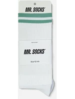 L Tenisové ponožky "Premium" white/red model 22455906 - Mr. Socks L Tenisové ponožky "Premium" white/red model 22455906 - Mr. Socks