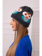Dámská čepice Ofelia model 18751909 graphite - K-Fashion