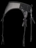 Podväzkový pás Plus Size V-8732 čierna - Axami Podväzkový pás Plus Size V-8732 čierna - Axami