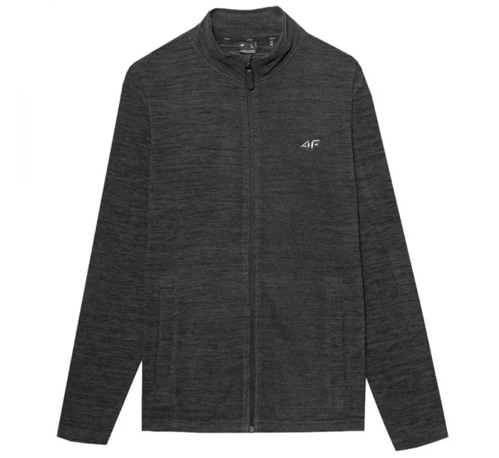 Mikina M model 18777276 black melange - 4F Mikina M model 18777276 black melange - 4F