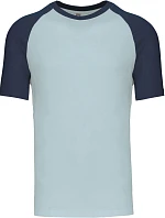 Kariban K 330 Baseballové tričko 20.K330 ice/denim