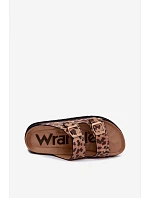 Lakované dámské pantofle na platformě se zlatými Lee Cooper Černé model 22200686 - Wrangler