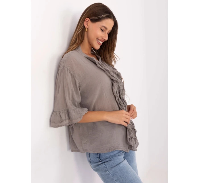 MI košeľa KS 92224.95 tmavá lila