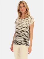 Dámsky Top Over Beige - Potis & Verso Dámsky Top Over Beige - Potis & Verso