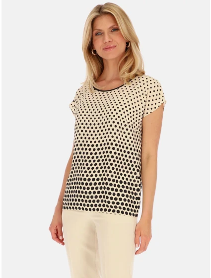 Dámsky Top Over Beige - Potis & Verso Dámsky Top Over Beige - Potis & Verso
