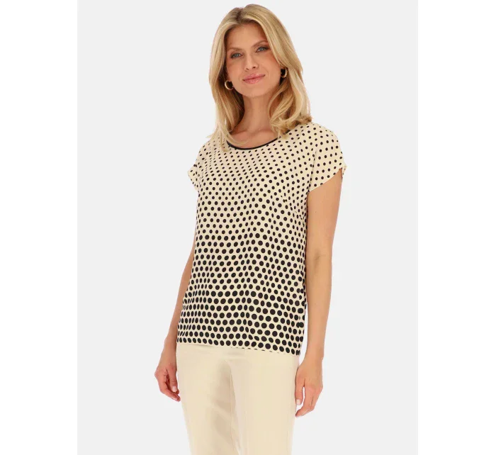 Dámsky Top Over Beige - Potis & Verso Dámsky Top Over Beige - Potis & Verso