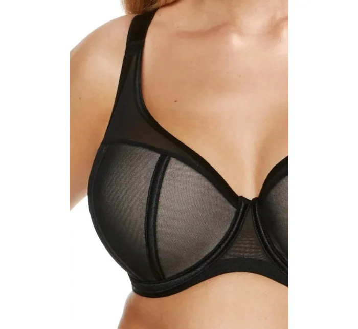 Dámska podprsenka Lara-B4 Black - Gorteks Dámska podprsenka Lara-B4 Black - Gorteks