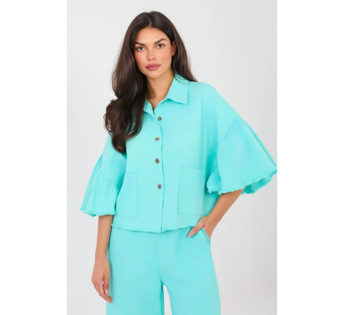 džínsová bunda model 223630 Rue Paris